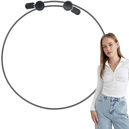 Generisch Verstellbares Crop Tuck Band, 115cm Verstellbare Bänder, Adjustable Crop Tuck Bandcroptuck, Polyester, Für Verschiedene Kleidungsstücke Geeignet, Für Pullover Shirt Makeover Top Style