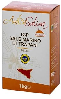 IGP SALE MARINO DI TRAPANI - MEDIO 12 X1KG - SALE MARINO SENZA ADDITIVI