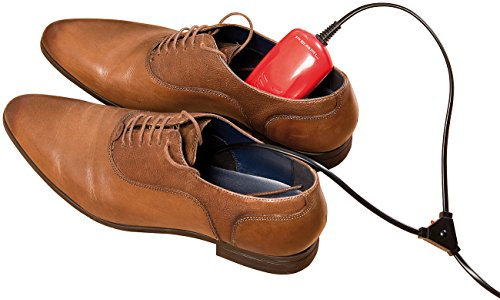 PEARL Stiefeltrockner: Elektrischer Schuhtrockner mit 2 Trocken-Modulen, 10 Watt, bis 40 °C (Stiefeltrockner elektrisch, Schuhheizung, Handschuh)