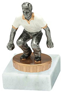 RaRu Boule/Petanque-Pokal mit Wunschgravur und Resin-Klebefigur