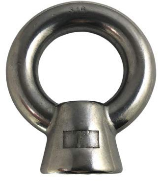US STAINLESS Stainless Steel 316 Lifting Eye Nut 1 UNC Marine Grade Pitch of 8