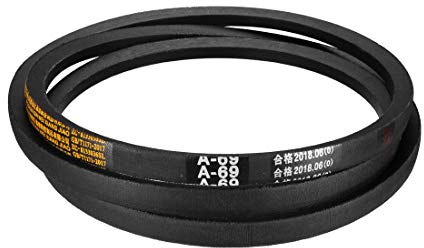 sourcing map A-69 Antriebsriemen Keilriemen 175,3 cm Industrie Power Gummi Getriebeband