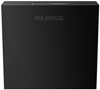 Aroma Designer Square 3 in. Steam Head in Matte Black