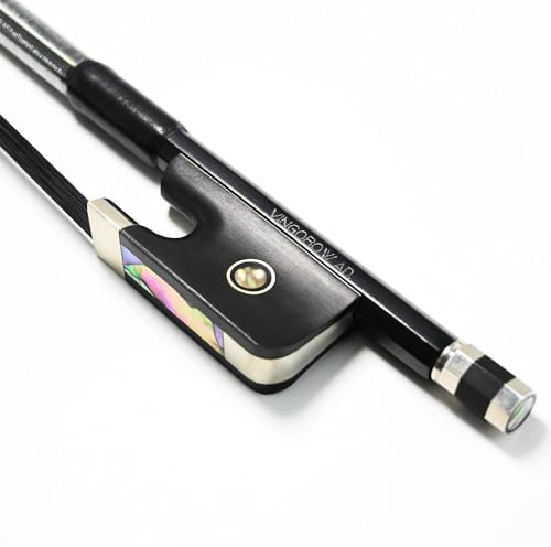 VINGOBOW Full Size Carbon Fiber Viola Bow 100MB