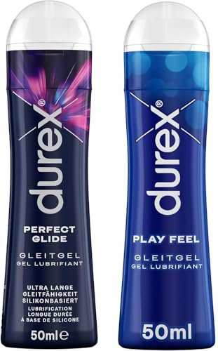 Durex Play Gleitgel Ausprobierpaket | Feel & Perfect Glide (2 x 100ml)