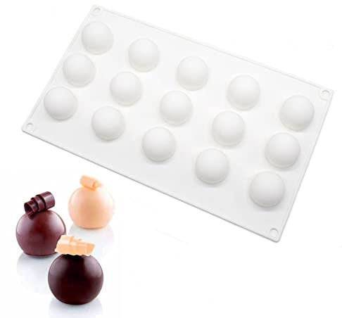 Silicone Mold Dessert Silicone Cake Mold For Baking Fondant Mould Fruit Shape Sugar Candy Jelly Bakeware Chocolates Mould (Orange A_11.68x6.84x1.12 inch)