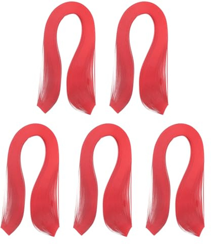 PATIKIL 600pz Strisce di Carta per Quilling 1/8(3mm 39cm per Arte Rosso