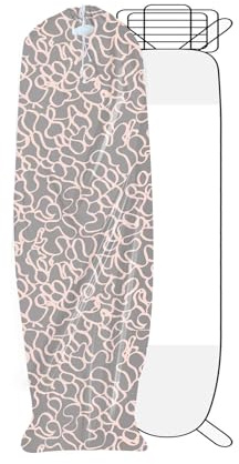 Protector de Polvo para Tabla de Planchar, Impermeable/Resistente a Insectos/Manchas - Accesorios, Diseño Todo Incluido - Cubrepolvo (167 * 63cm), Tabla de Planchar Funda Exterior del Embalaje
