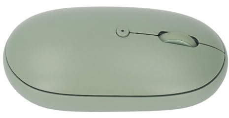 Jectse Souris, Souris d'ordinateur Rechargeable pour Téléphones Mobiles (Vert Vintage)