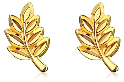 Anstecknadel aus Akazienholz, Freimaurer, 2 Stück | Anstecker Frankreich vergoldet Akazienzweig | Schmuck 12 mm Freimaurer-Symbol
