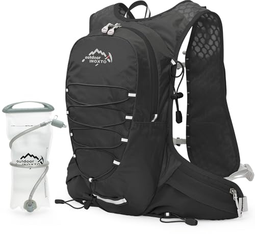IX INOXTO Running Hydration Vest for Men Women Water Backpack for Running 3L Running Hydration Pack for Trail Running Marathon Race Hiking