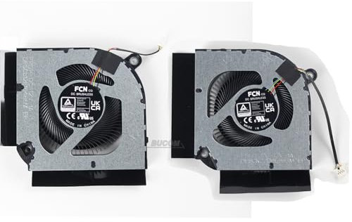CPU GPU Lüfter Fan für Acer Nitro 5 AN517-55 AN515-58 AN515-55 AN517-41 AN517-46 n22c1 PH317-55 PH315-55 Nitro 16 AN16-41 AN16-51 17 AN17-41 AN17-51 AN17-71 Größe AN-16-41 Lüfter Set L+R
