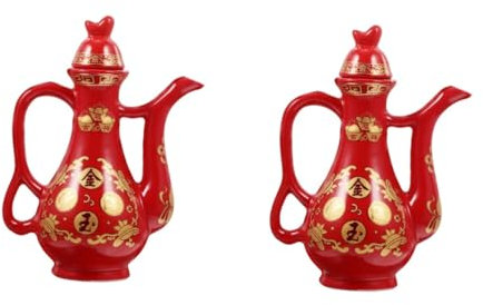 Cabilock 2 Piezas olla sagrada decorativa agua tarro de ofrendas de escritorio bol jarra de gres water Decorativo turba irlandesa para quemar olla de budismo resistente desgaste cerámica