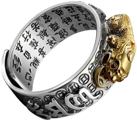 DEARMAMY 1stk Offener Piratenringe Zappelring Goldene Umarmung Mann Ringe Klingeln Zehenringe Für Frauen Jungen Ringe Daumenringe Für Frauen Schmuck Silber Kupfer