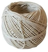 Today Eco - Spago da Cucina in Puro Lino - Spago Alimentare Naturale per Uso Alimentare, Ideale per Legare Arrosti e Preparazioni Culinarie - Made in Italy - 60 metri