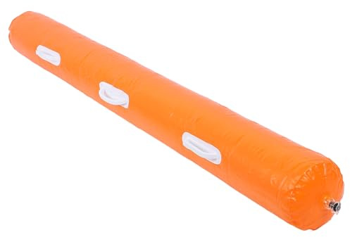 Pssopp Aufblasbarer Pool-Stick, Premium-PVC-Schwimmnudel 150 Cm für Wasserspaß und Erholung (ORANGE)