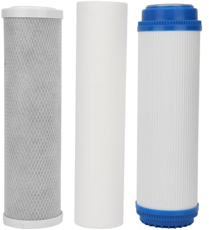 WFNIHONHON Cartucho de filtro de agua, carbón activado, prefiltro de algodón, para universal de 10 pulgadas, alto valor, varilla sinterizada CTO, estructura multicapa