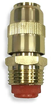 POWERTOOL - Aspersores de riego para jardín, 73 g, boquilla de riego ajustable de cobre atomizadora para enfriar techo, jardín o césped (2 unidades)