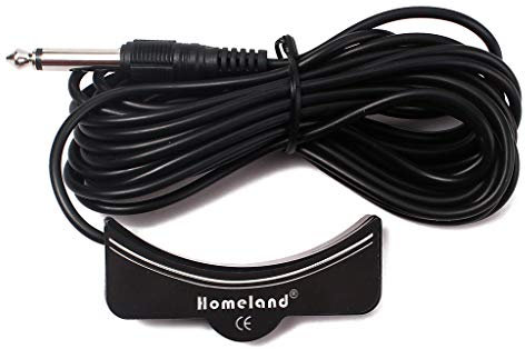 Alnicov Tonabnehmer für klassische Akustikgitarre, hohe Empfindlichkeit, geräuscharm, Schallloch, Akustik-Tonabnehmer, Gitarrenzubehör