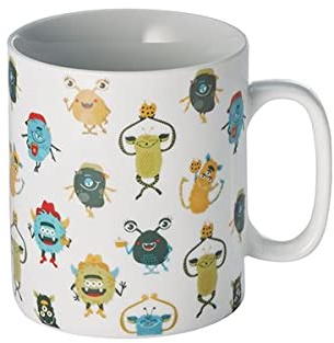 Cha Cult NEU teemando® Jumbo-Becher Happy Monsters Porzellan 0,75 l