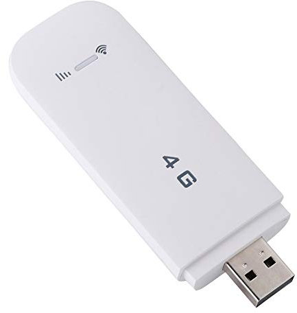 Vikye 4G LTE Adapter, 100Mbps High Speed Wireless Network Adapter High Speed USB WiFi Hotspot Supports Hotspot Modem Stick