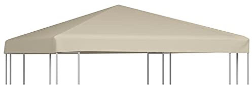 Paviljongtak, Gazebo Top Cover 3x3 meter Hållbar for utomhusbruk