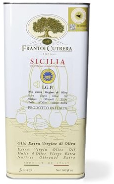Frantoi Cutrera - Cutrera IGP Sicilia - Olio Extravergine di Oliva Siciliano - Latta - 5 lt
