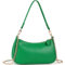 WantGor Clutch Tote Handtaschen, Umhängetasche für Frauen Crossbody Taschen Mini Hobo Bag Retro Vegan Leder Trendy Handtasche (Grün)