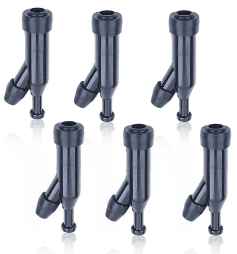 AUMEL 6pcs Zündkerzenstecker für Honda GX160 GX390 GX120 GX240 GX270 GX340 GX110 GX140 GX200 Zündkerze Motoren Rasenmäher Ersetzt 30700 ZE1 000, 30700 Z1V 003