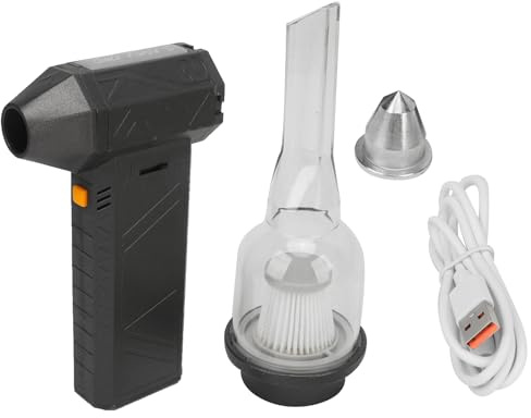 Cocoarm Jet Fan Mini Blower Turbo Jet Fan 130000 RPM Portable Laddningsbar Trådlös med 8000mAh Batteri och Type-C-laddning för Bilrengöring Av Camping Industriellt Bruk