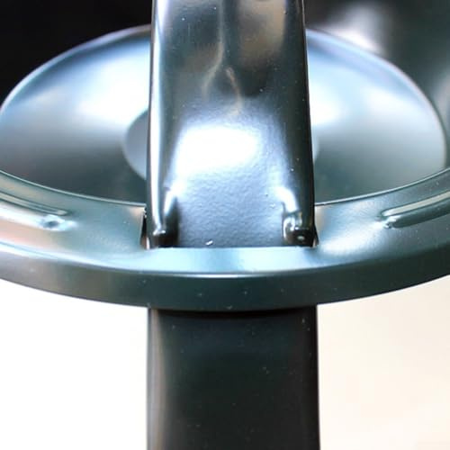 Base per albero di Natale in ghisa, supporta tronchi da 5 a 10 cm, grande capacità di stoccaggio dell'acqua (grande)