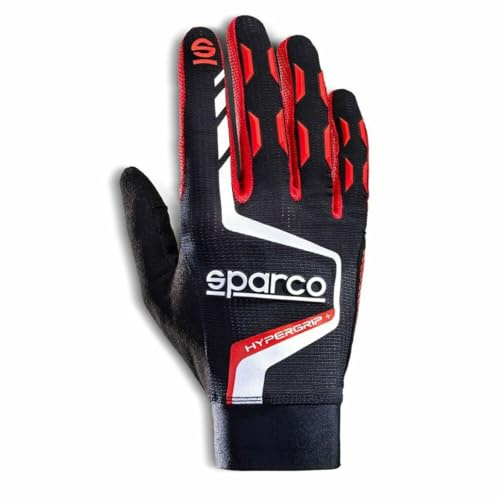 Sparco 00209511NRRS GUANTES HYPERGRIP + T 11 NEGRO/ROJO