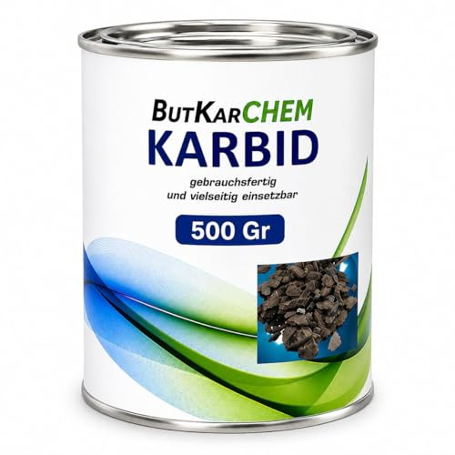 Karbid 500g Karbid (1x500gram) Carbid Kabit Kabitt karbitt Karbit Karbid Calciumcarbid Art.9990555ka6000