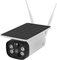 EMOS GoSmart kabellose Outdoor Überwachungskamera IP-600 Eye mit WiFi und App + Solarpanel, 1080p Smart Home IP-Kamera mit Akku, kompatibel mit Alexa, Google Assistant, ohne ABO-Falle