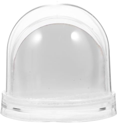 Zerodeko Schneekugel Für Fotos Leeres Wasserball-Rahmen Perfektes Bastelprojekt Für Weihnachten Geburtstage Und Hochzeiten Einfach Zu Reinigen Kreative Geschenkidee