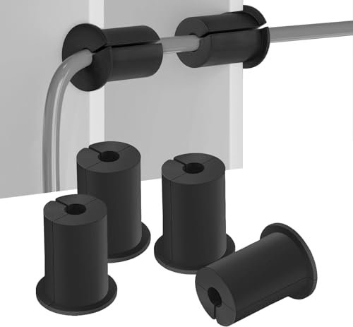 Starlink Cable Protection Kit - 4 PCS Hardware Accessories for Cord Protection, Silicone Routing for Cables Up to 7mm Diameter