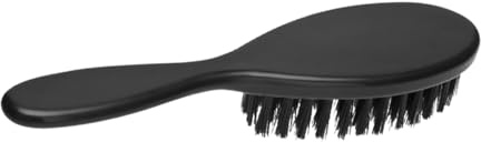 VALICLUD Bartbürste Für Männer Haarbürste Mit Kamm Weiche Bürstenhaare Zum Glätten Von Schnurrbart Und Gesichtshaar Ergonomischer Griff Für Komfortable Pflege Tragbar Für Unterwegs