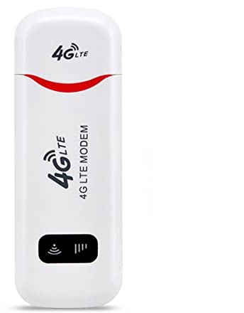 Eouayoree Enrutador WiFi USB 4G LTE de 150Mbps para Coche, WiFi MóVil PortáTil, Dongle USB 4G, MóDem WiFi, Adaptador de Red con Ranura para Tarjeta SIM
