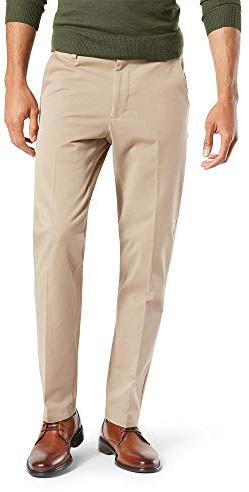 Dockers® Men's Workday Khaki Slim Fit with Smart 360 Flex™, Safari Beige, 32W x 32L