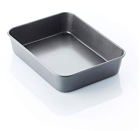 Point-Virgule Backform Rechteckig mit Antihaft-Beschichtung, Auflaufform Küche Zubehör für backen, perfekt für Cake-s, 34x26x7cm