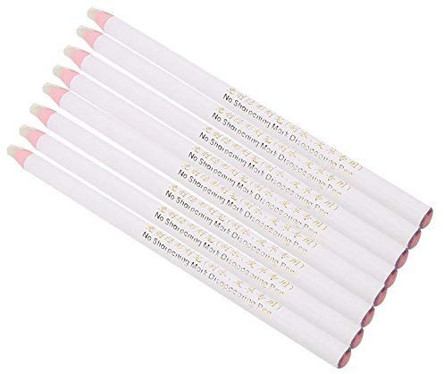 Wasserlösliche Schneiderkreide, 8 Stück, Weiß, Markierstift zum Nähen und Tracen