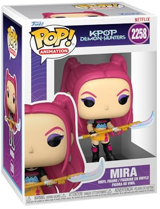 Funko Pop! Animering: Kpop! Demon Hunter - Mira - Samlarobjektsvinylfigur - Presentidé - Officiella varor - Leksaker för barn och vuxna - TV-fans - modellfigur för samlare