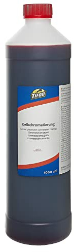 Chromatierung und Passivierung, gelb, 1000 ml, für Zink – Eintauchen von Zink oder verzinkten Gegenständen, um ein goldenes Finish zu erhalten