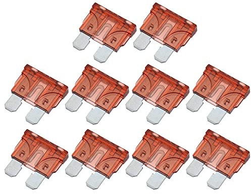 A ABSOPRO 10pz Lama Stile Fusibili 40A Lama Stile Fusibili per Auto Barca Arancione