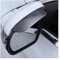 JNNJ 2 Pièces Rétroviseur Pluie Sourcils, Protecteur De Pluie Pour Rétroviseur En Fibre De Carbone, Anti-Pluie Cache Pour Rétroviseur Arrière De Voiture, Accessoires Rétroviseurs Latéraux Voitures