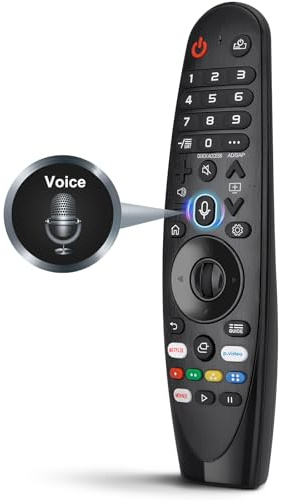 Voice Magic Remote for LG-Smart-TV-Remote Control Replacement, AKB75855501 AN-MR20GA MR19BA MR18BA MR650A with Voice Recognition and Pointer Function