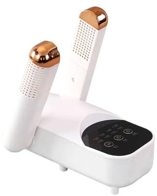 Electric Shoe Dryer & Boot Warmer For Sweaty Shoes - Ski Boots Dryer With Adjustable Drying Rack, Timer & Glove Dryer - Ideal Sneaker Dryer For Quick Drying - 30/60/120/180min Timer