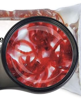 Lebendfutter Fischfutter SAHAWA 5x180 ml Rote Mückenlarven