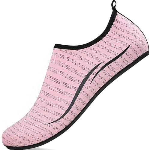 RUOMU Chaussures de bain pour femme - Chaussures aquatiques pour homme - Séchage rapide - Chaussures de natation - Chaussures aquatiques antidérapantes - Chaussures légères - Chaussures de plage