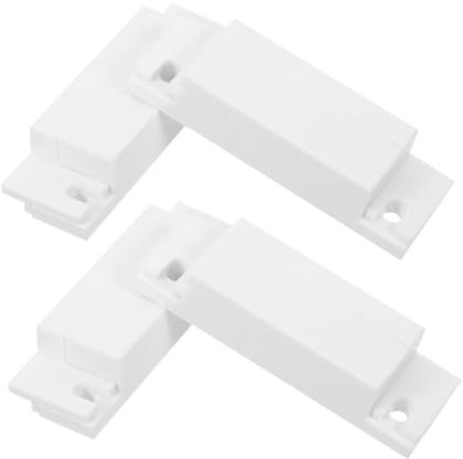 KONTONTY Alarmas Magnéticas 4pcs Para Puertas y Ventanas Imanes De Seguridad Sensor De Hogar Detección Rápida